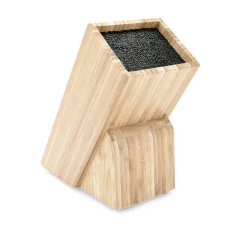 Messerblock, 25 x 25 x 12,2 cm, Holz - 6527000 - 6527000