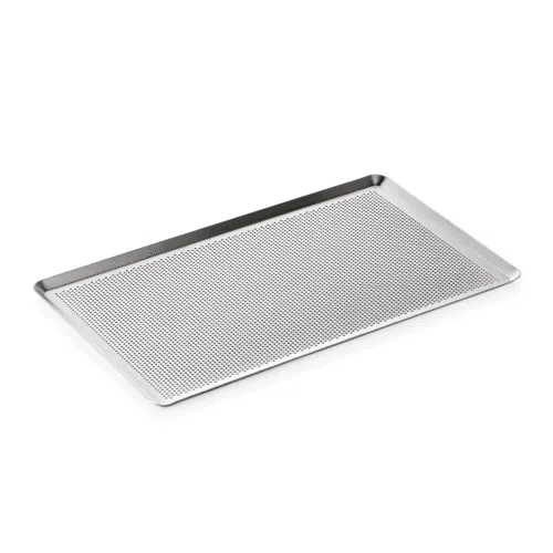 Backblech GN 1/1, Perforierung 3 mm, 53 x 32,5 cm, Aluminium - 6816530 - 6816530