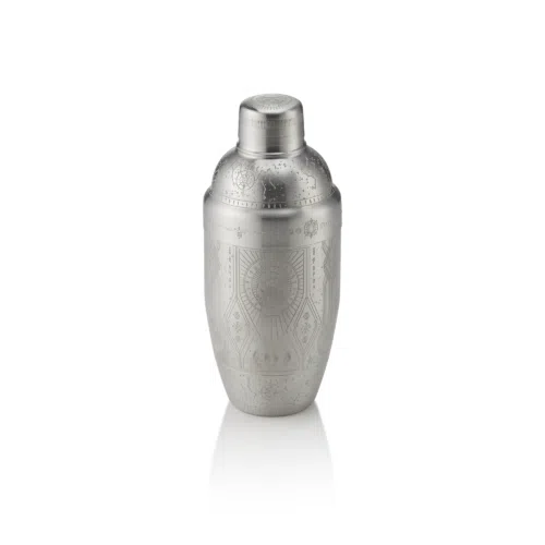 Shaker Tattoo NOCTURN, 0,5 ltr., Ø 8,5 cm, silber, Chromnickelstahl 18/8 - 8300450 - 8300450