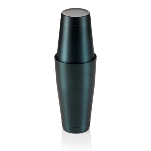 Shaker Tin Tin NOCTURN, 0,8 ltr., Ø 9 cm, blau matt, Chromnickelstahl 18/8 - 8303280 - 8303280