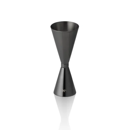Slim Jigger NOCTURN, 3/6 cl, Ø 5 cm, Höhe 13 cm, gun metal, Chromnickelstahl 18/8 - 8309000 - 8309000