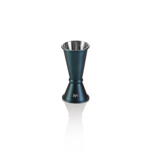 Jigger Japanese Style NOCTURN, 2/4 cl, Ø 4,5 cm, Höhe 9 cm, blau matt, Chromnickelstahl 18/8 - 8310200 - 8310200