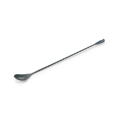 Barlöffel Twisted Classic NOCTURN, 30 cm, blau matt, Chromnickelstahl 18/8 - 8317239 - 8317239