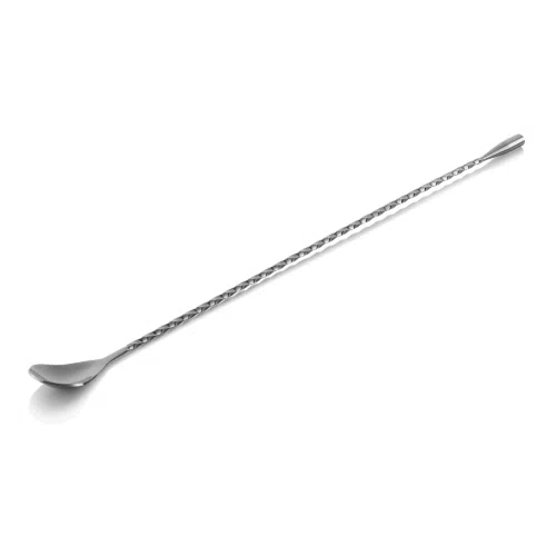 Barlöffel Twisted Classic NOCTURN, 40 cm, gun metal, Chromnickelstahl 18/8 - 8318040 - 8318040