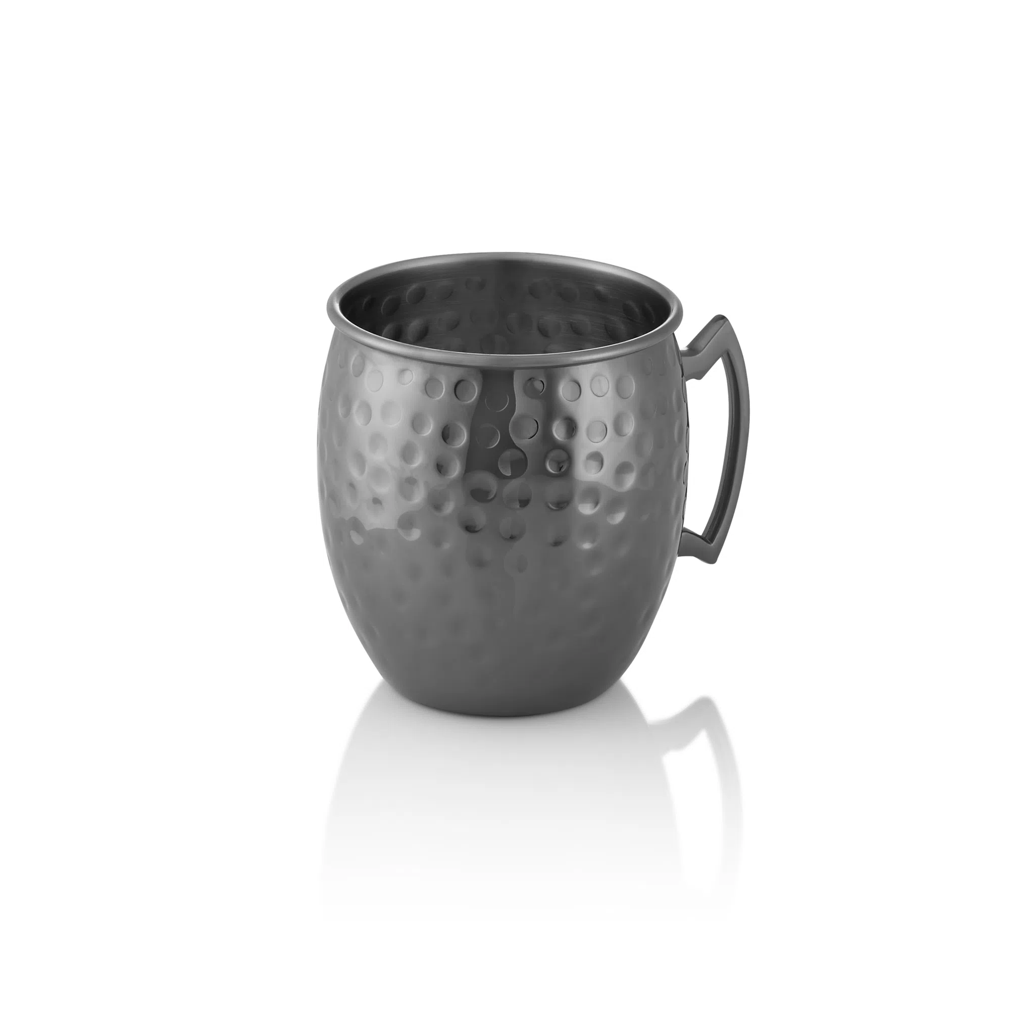 Moscow Mule NOCTURN, 0,5 ltr., Ø 9 cm, Höhe 10 cm, gun metal, gehämmert, Chromnickelstahl 18/8 - 8320050 - 8320050 Moscow Mule NOCTURN, 0,5 ltr., Ø 9 cm, Höhe 10 cm, gun metal, gehämmert, Chromnickelstahl 18/8 - 8320050 - 8320050