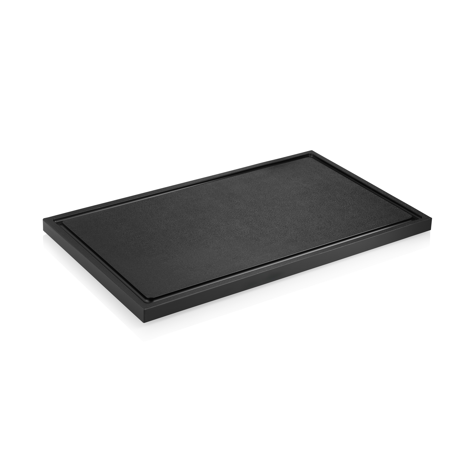 Schneidbrett NOCTURN, mit Saftrille, 50 x 30 x 2 cm, schwarz, Polypropylen - 8335050 - 8335050 Schneidbrett NOCTURN, mit Saftrille, 50 x 30 x 2 cm, schwarz, Polypropylen - 8335050 - 8335050