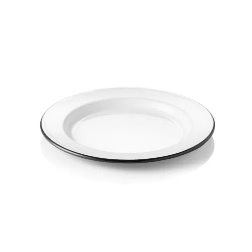 Teller GRACE, flach, Ø 20 cm, Emaille - 9130020 - 9130020