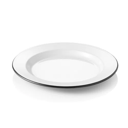 Teller GRACE, flach, Ø 24 cm, Emaille - 9130024 - 9130024