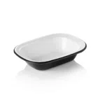 Schale GRACE, 18 x 13,5 x 4 cm, 350 ml, Emaille - 9134018 - 9134018