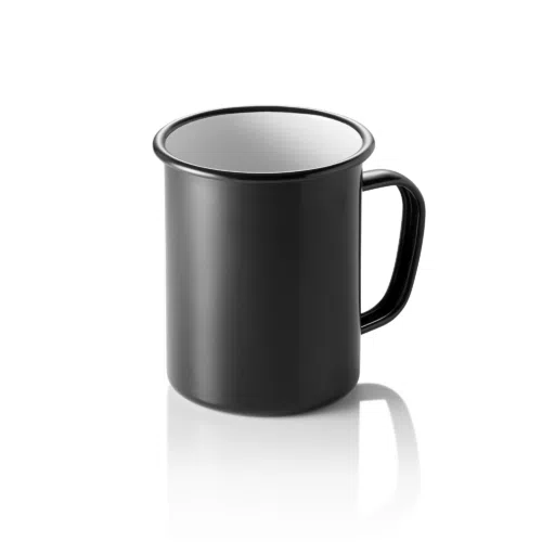 Henkelbecher GRACE, Ø 10 cm, 600 ml, Emaille - 9136060 - 9136060