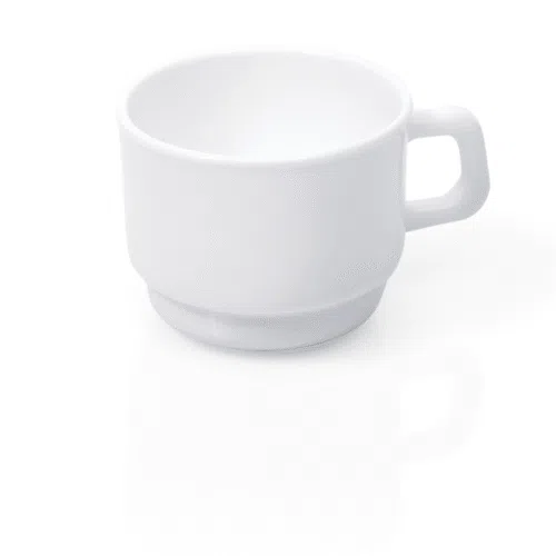 Obertasse Set PURO, 180 ml, Set á 6 Stück, Opalglas - 9235180 - 9235180