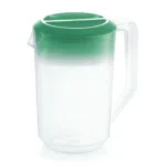 Kanne mit grünem Deckel, 1,8 ltr., Skalierung 100 ml, Polypropylen - 9306181 - 9306181
