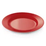 Teller Set - flach - Ø 23 cm - rot - Set á 12 Stück - Melamin - 9360231 - 9360231