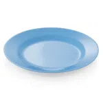 Teller Set - flach - Ø 23 cm - blau - Set á 12 Stück - Melamin - 9360232 - 9360232