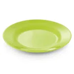 Teller Set - flach - Ø 23 cm - grün - Set á 12 Stück - Melamin - 9360233 - 9360233