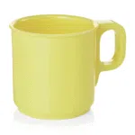 Becher Set, 250 ml, gelb, Set á 12 Stück, Melamin - 9366029 - 9366029