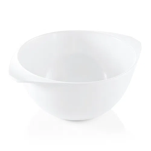 Schale mit Lappengriffen Set, 0,4 ltr, Ø 12 cm, 400 ml, Set á 6 Stück, Melamin - 9369040 - 9369040