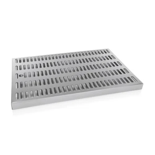 Abtropfblech, 44 x 27,5 x 3 cm, Chromnickelstahl - 9989440 - 9989440