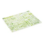 Burgerpapier Veggie Set WRAP & GO, 28 x 34 cm, Set á 1000 Stück, Fettpapier - 9995434 - 9995434
