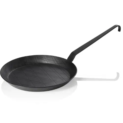 Brat-/Servierpfanne IRON PAN 22 - mit Hakenstiel - Ø 40 cm - Eisen - 2256400 - 2256400