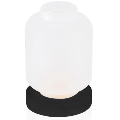 Candle Holder Frosted White YUYU - Ø 9 cm - Höhe 13 cm - Glas - 4108009 - 4108009