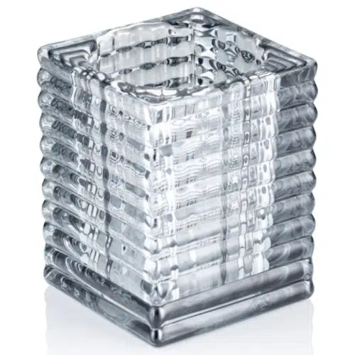 Cube Smoke Grey YUYU - 7,5 x 7,5 x 9,5 cm - Glas - 4114107 - 4114107