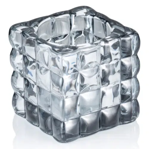 Cube Smoke Grey YUYU - 8 x 8 x 8 cm - Glas - 4113108 - 4113108