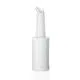Dosier- und Vorratsflasche SPEED BOTTLE - 0.85 ltr. - weiß - Ø 9 cm - Polypropylen - 9994005 - 9994005
