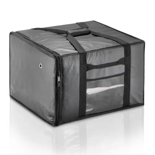 Isoliertasche für 6 Pizzen - 51 x 48 x 34 cm - Schwarz - Kunststoff - Aluminium - 2296456 - 2296456