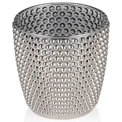 Nubs Metallic Cone YUYU - Ø 9 cm - Höhe 9 cm - Glas - 4109009 - 4109009