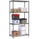 Combisteel Wandbretter 4 levels 900 schwarz Selbstmontage - 7530.0025 - 7530.0025