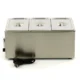 Gastro Bain Marie - mit Wasserhahn - inkl. 3 x 1/3 GN Set - Elektrisch | Maxima | 09300011 - 09300011