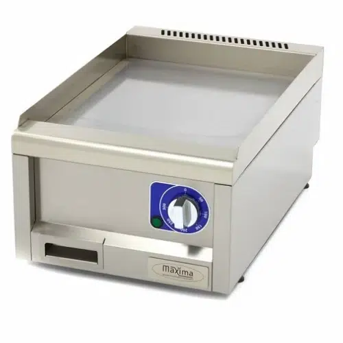 Gastro Grillplatte - Glatt - Einzeleinheit - 60 cm Tief - Elektrisch - Maxima 09391610