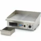 Gastro Grillplatte - Halb Gerillt - 55 cm - inkl. Tropfschale - Maxima 09300072