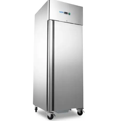 Maxima Gastro Gefrierschrank - 700 liter - 3 Einstellbare Regale 21 GN - auf Rädern - inkl. Regale - 09400035